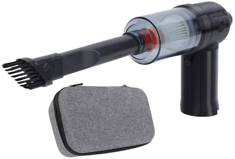 MMABEUTF Jet Fan Blower 180 000 tr/min réglable en continu, haute vitesse, puissant turboventilateur portable, mini souffleur à jet sec pour voiture, camping, extérieur (Noire)
