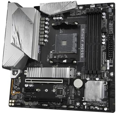B550M PRO AX Motherboard for AM4 DDR4 Micro ATX | 128GB, B550 Mainboard