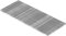 Fenau - 490 x 1190 x 20 mm - Gitterrost, MW: 30/10 mm, verzinkt, Rost für Zarge: 500 x 1200 x 23 mm, Bau-Normrost für Lichtschacht