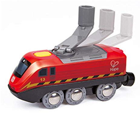 Hape Eisenbahnwelt Zug mit Kurbelantrieb, ab3 Jahren, Eisenbahnwelt