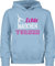 Kinder Hoodie Jungen - Sport Kleidung - Echte Mädchen turnen I Geschenk Turnerin - 140 (9/11 Jahre) - Hellblau - turn-pulli 25. geburtstag turn pullover turnpulli turner pulli richtige gymnastic