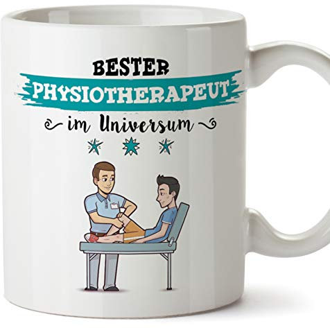 Physiotherapeuten Tasse/Becher/Mug Geschenk Schöne and lustige kaffetasse - Diese Tasse gehört dem besten Physiotherapeut im Universum - Keramik 350 ml