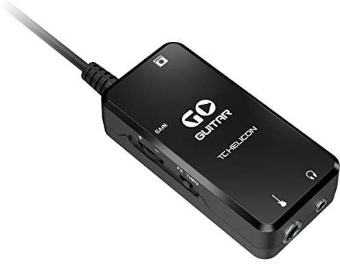 TC Helicon GO GUITAR Tragbare Gitarrenschnittstelle für mobile Geräte