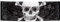 Boland 74109 - Banner Pirat, Größe 74 x 220 cm, Polyester, Totenkopf, Wanddekoration, Hängedekoration, Fahne, Partydekoration, Geburtstag, Halloween, Mottoparty, Karneval