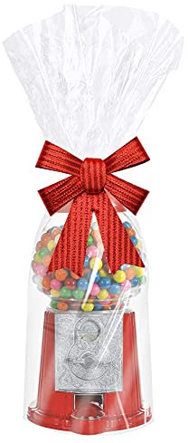 Yotelab Zellophantüten, 22,9 x 50,8 cm, transparente Geschenktüten, 20 Stück Zellophan-Geschenktüten