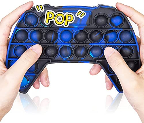 mciskin Spiel Controller Pop Blase sensorisches Fidget-Spielzeug,Drücken Sie die Pop-Blase Fidget-Spielzeug,Sensorisches Fingerspitzenspielzeug aus Silikon,Geeignet Für Kinder und Erwachsene