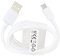 TPC Mobile Cable de datos y carga USB, compatible con Super Dart Charge 65W para Realme - Blanco.