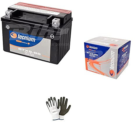 Kompatibel mit Yamaha 600 XJ S Diversion 1992 Batterie bereits gebrauchsfertig Technisch YTX9-BS Batterien 8 Ampere 12 Volt spezifisch für Motorroller 150 x 87 x 105