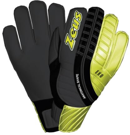 ZEUS VESTE GLI DEI GK Guanto EKO Nero - Giallo Fluo,9