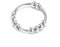 YADOCA 925 Sterling Silber Angst Ring für Damen Mädchen Stapelbare Ringe Spinner Bead Ringe Fidget Ring 5