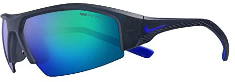 Nike Unisex SKYLON ACE 22 M DV2151 Sunglasses, 021 Matte Dark Grey/Blue Mirror, 70