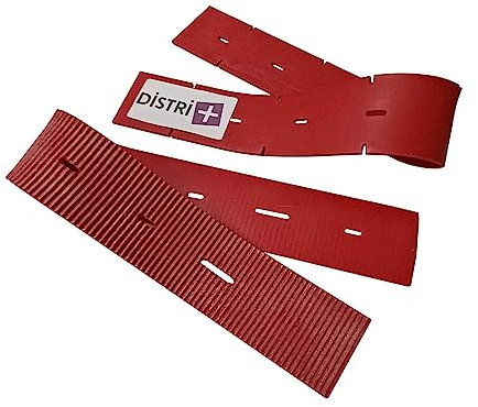 Distri+ - Kit raclette latex compatible pour autolaveuse GHIBLI ROLLY - Alternative pour référence d'origine Ghibli 96.0085.00