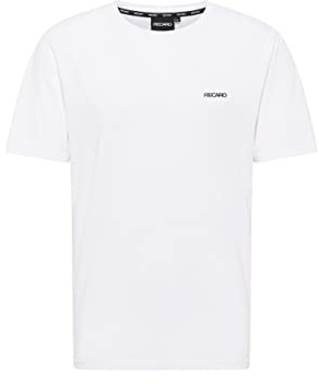 RECARO T-Shirt Originals Basic | Herren Shirt, Rundhals | 100% Baumwolle | Made in Europe, Farbe:White, Größe:S
