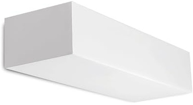 Integral LED Lamia Indoor Decorative Plaster Upwards Wall Light | Paintable | Ideal for Bedroom, Living Room, Hallway, Office | Requires 1 x E14 LED Bulb (Sold Separately)