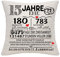 Bommex 15 Jahre Ehe Geschenk 15. Hochzeitstag Kissen Abdeckung Keepsake Dekoration Geschenk für Paare Eltern Frauen Männer Mama Papa Ehemann Frau Oma Opa Tante Onkel Freunde (15. Jahrestag)