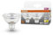 OSRAM LED SPOT MR16 GL 35 Niedervolt-LED-Reflektorlampe, Sockel GU5; 3, Doppelpack, 4,3W, 396lm, 2700K, warmweißes Licht, sehr geringer Energieverbrauch, lange Lebensdauer, keine Aufwärmzeit