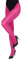 looksy Collant da donna, spessi, naturali, tinta unita, per ufficio, casual, lucido, classico, base, durevole, supporto 100 denari, opachi, alla moda, Fucsia, S