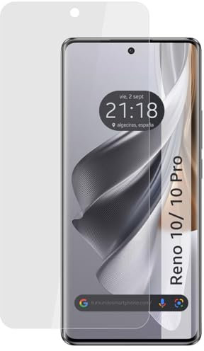 Tumundosmartphone Protezione schermo idrogel opaco anti-impronte per Oppo Reno 10 5G / 10 Pro 5G