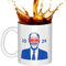 Joe Biden 2024 Mug en céramique pour homme et femme Motif Vote Président Election Biden 350 ml