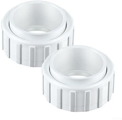 Kit de remplacement de connecteur de syndicat, convient pour les pompes de piscine et les pompes à chaleur pour kit de connecteur Union de cellules salées