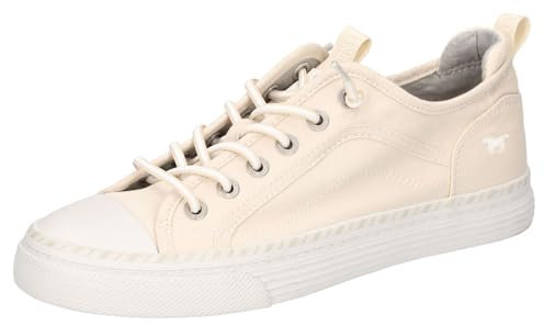 MUSTANG Baskets Mode Femme 1376-308, Pointure:39 EU, La Couleur:Beige