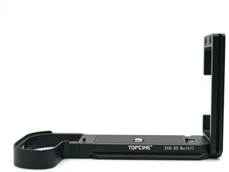 R5II L Plate Comtatible for Canon EOS R5 Mark II L Bracket with Quick Release Arca Plate Vertical & Horizontal Shooting Switch for Canon R52 Protection Case Mount Directly DJI RS4 Pro RS4 RS3 RS2 RSC2