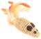 SVCEQZE Jouets souris, souris jouets pour chats,Hochet sonore corde souris jouet pour chat - Jouet pour chat souris grinçantes, jouet teaser pour chat, jouet à plumes interactif flexible pour chats et