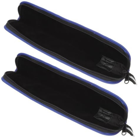ifundom 2stücke Flötentasche Für Flöten Flötenkoffer Aus Filz Tragbare Aufbewahrungstasche Schutztasche Für Blasinstrumente Leicht Und Praktisch Für Transport Und Lagerung