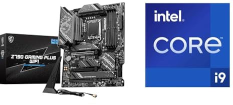 MSI Z790 GAMING PLUS WIFI Scheda Madre + Intel Core i9-14900KF processore desktop 24 cores