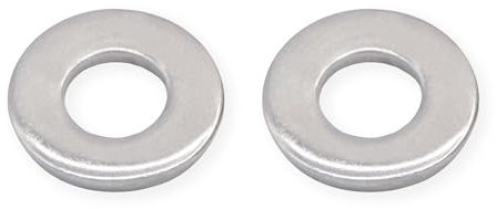 VictorsHome Rondelle piatte Penny M8, M8 x 18 mm, in acciaio inox A2 304, metriche, rotonde, per riparazione di viti e bulloni, 25 pezzi