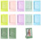 Sxutop Mini Bilderrahmen12 Stück Kleine Bilderrahmen 3 Zoll Kunststoff Sofortbildkamera Fotorahmen Bunte Bilderrahmen Set Kompatibel mit Polaroid Fujifilm Instax Mini Bilderalbum(6 Farbe)