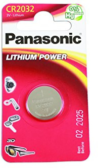 Connect 36909 Panasonic Coin Cell Battery CR2032 1pc