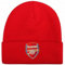 Arsenal Offizielle FC (Premier League) Wappen Bronx Mütze, Rot/Ausflug, einfarbig (Getaway Solids), Einheitsgröße