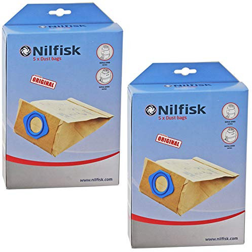 Nilfisk Véritable Aspirateur G90 GM80 GM90 Sacs à Poussière (Lot DE 10)
