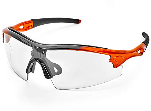 ToolFreak Reevo Schutzbrille, Klare Linse, Hohe Klarheit, UV- und Stoßschutz, eingebaute Sicherheitsstufe nach EN166 FT