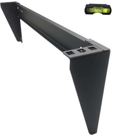 JINGCHENGMEI 1U 19 Zoll Hochleistungs-vertikales wandmontierbares Rack und 125 lb wandmontierbares Server-Rack