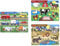 Melissa & Doug Wooden Peg Puzzle Bundle of 3 | Pretend Play | 3+ | Gift for Girl