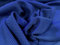 Ottoman Rib Spandex (Elasthan) Jersey-Stoff, Meterware, Kobaltblau