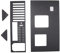 Offenes Gehäuse, MK-01 SECC Verdickter Befestigungsrahmen für Motherboard Halterung E ATX Motherboard Rack Mine Rack Gaming Computergehäuse