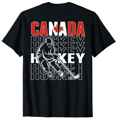 Canada Ice Hockey Fans Trikot – Support Canadian Hockey Team T-Shirt
