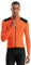 SIROKO - Langärmeliges Thermo-Radtrikot SRX M4 Oregon - M - Leuchtendes Orange/Schwarz