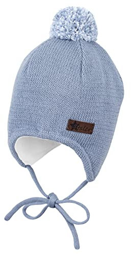 Sterntaler Unisex Kinder Ocs Strickmütze, Blau, 45