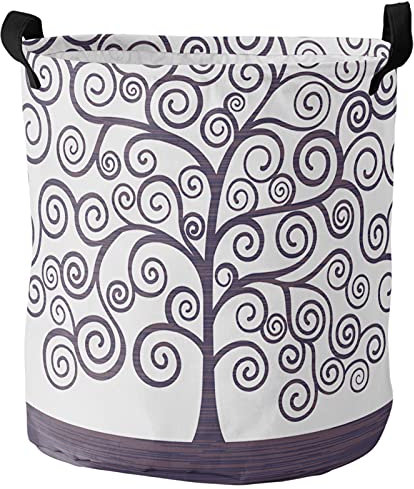 Aufbewahrungskorb Für Wäsche Klassischer Lebensbaum Von Klimt Kleider Tasche Großes Fassungsvermögen Multifunktionaler Faltbarer Aufbewahrungskorb, Für Hochschule, Bad