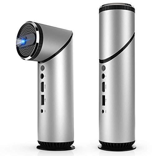 Mini Video Projector WiFi Practical Projector Dlp Stereo Speakers 200 inches Support Main Streaming Media Stick/Laptop/Blu-ray DVD player/PS3/PS4/HD Projector