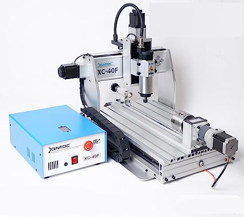 2023! 4 assi 4030 XC40F router cnc con guida lineare più precisa 1.5KW mandrino CNC incisione e fresatrice 110V o 220V