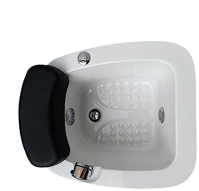 DOSSAE Surf Unabhängiges beheiztes Fußbad, Massagefuß, extra große Fußwanne, Acryl-Fußbad, Fußbad, Spa mit Wärme und Massage, für Damen und Herren.