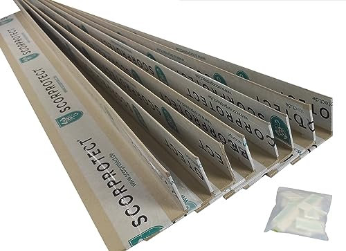 Scorprotect® Türrahmen Kantenschutzprofile selbstklebend aus Pappe universell einsetzbar