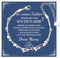 CheersLife Tochter Armband,Armband Silber Damen Schmetterling Doppelkette Armbänder,Geschenk für Tochter Armband Das Geburtstagsgeschenk Für Töchter Mädchen Tochter Weihnachten Kreative Geschenke