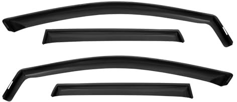 Windabweiser Designed für Volkswagen Passat B8 2014-, Limousine, unter Dichtung, 4 st, Schwarz