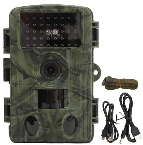 VBESTLIFE Wildkamera 58 MP 2,7 K, Wildjagdkamera mit Nachtsicht, 0,3 S Auslösezeit, Bewegungsaktiviert, 120° Weitwinkel, IP66 wasserdichte Wildkamera
